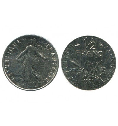 1/2 Franc Semeuse Nickel