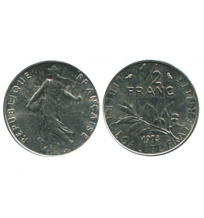 1/2 Franc Semeuse Nickel