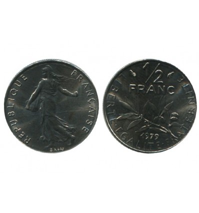 1/2 Franc Semeuse Nickel