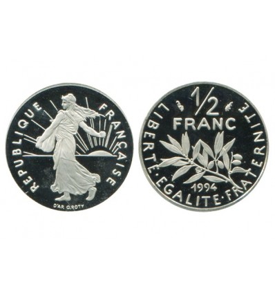 1/2 Franc Semeuse Nickel