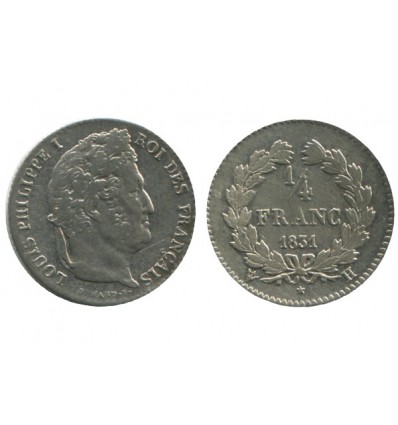 1/4 Franc Louis Philippe Ier