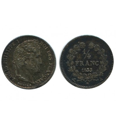 1/4 Franc Louis Philippe Ier