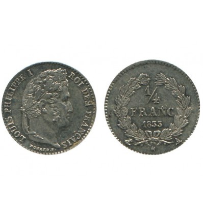 1/4 Franc Louis Philippe Ier