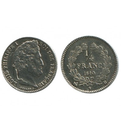 1/4 Franc Louis Philippe Ier