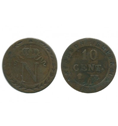 10 Centimes Napoleon Ier Premier Empire