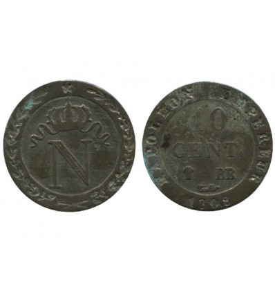 10 Centimes Napoleon Ier Premier Empire