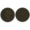 10 Centimes Napoleon III Tête Nue Second Empire