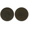 10 Centimes Napoleon III Tête Nue Second Empire