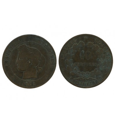 10 Centimes Ceres Troisième République