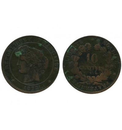 10 Centimes Ceres Troisième République