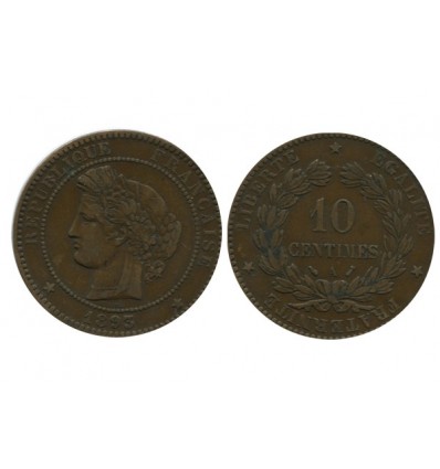 10 Centimes Ceres Troisième République