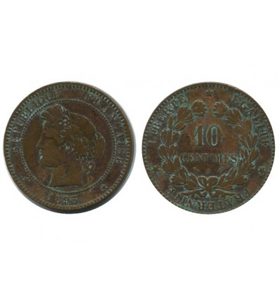 10 Centimes Ceres Troisième République