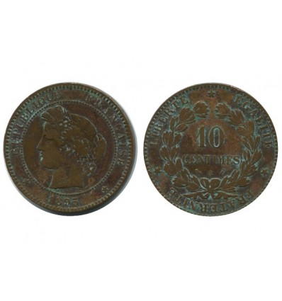 10 Centimes Ceres Troisième République