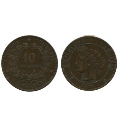 10 Centimes Ceres Troisième République