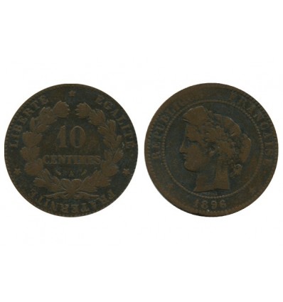 10 Centimes Ceres Troisième République