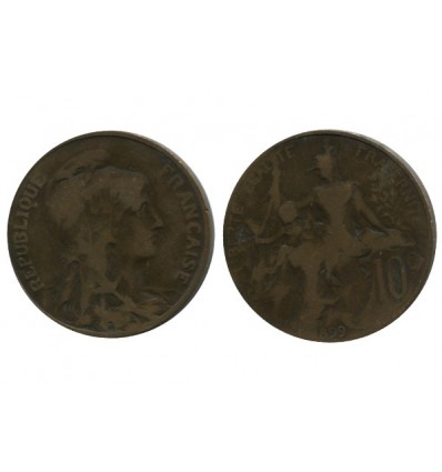 10 Centimes Dupuis Troisième République