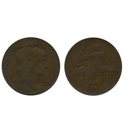 10 Centimes Dupuis Troisième République
