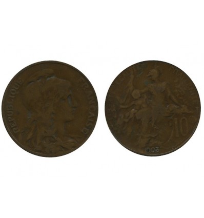 10 Centimes Dupuis Troisième République