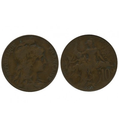 10 Centimes Dupuis Troisième République