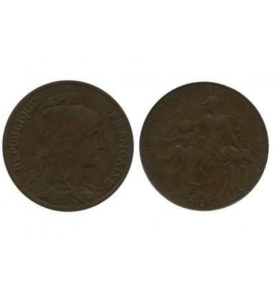 10 Centimes Dupuis Troisième République