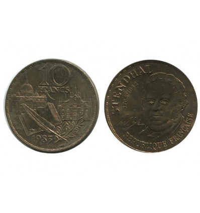 10 Francs Stendhal