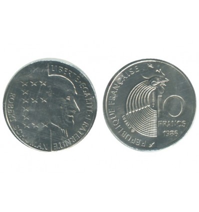 10 francs Schuman Essai