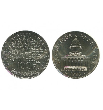 100 Francs Pantheon