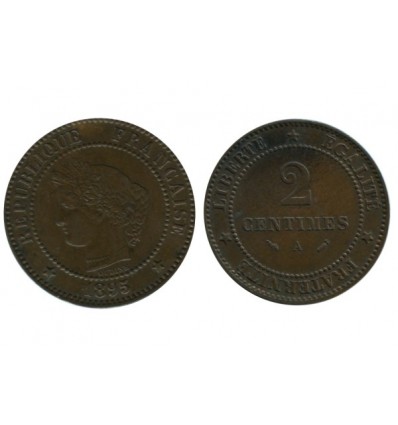 2 Centimes Ceres Troisième République