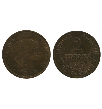 2 Centimes Dupuis Troisième République