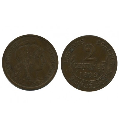 2 Centimes Dupuis Troisième République