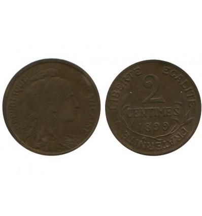 2 Centimes Dupuis Troisième République