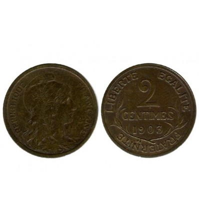 2 Centimes Dupuis Troisième République