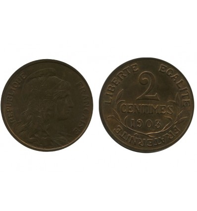 2 Centimes Dupuis Troisième République