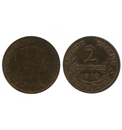 2 Centimes Dupuis Troisième République