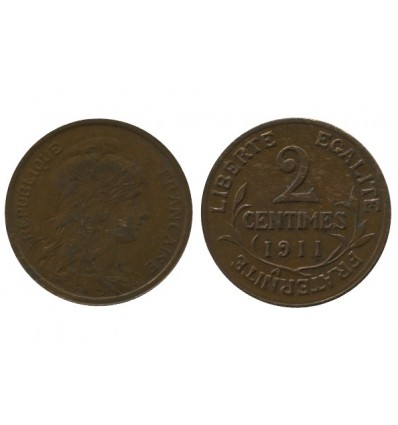 2 Centimes Dupuis Troisième République