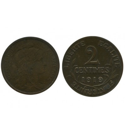 2 Centimes Dupuis Troisième République