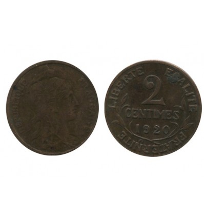 2 Centimes Dupuis Troisième République