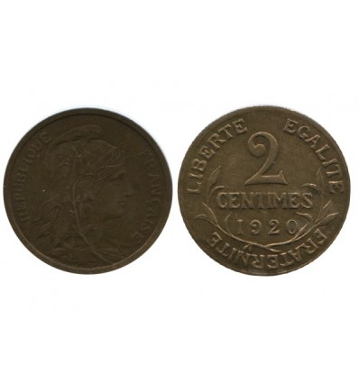 2 Centimes Dupuis Troisième République