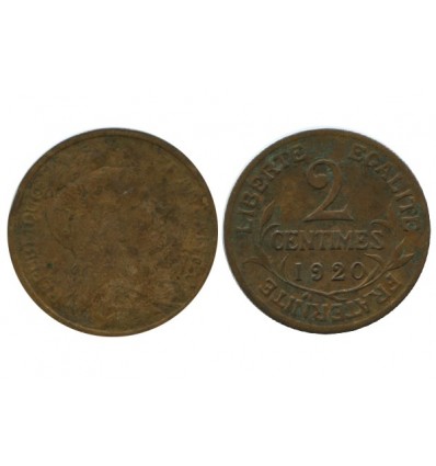 2 Centimes Dupuis Troisième République