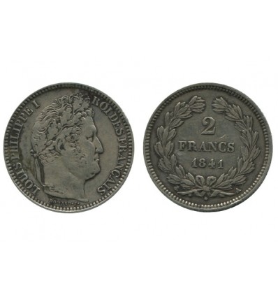 2 Francs Louis Philippe Ier Tête Laurée