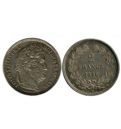 2 Francs Louis Philippe Ier Tête Laurée