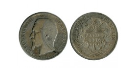 2 Francs Napoleon III Tête Nue