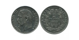 2 Francs Napoleon III Tête Nue