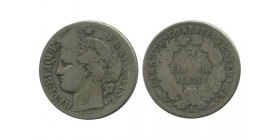 2 Francs Ceres Avec Légende