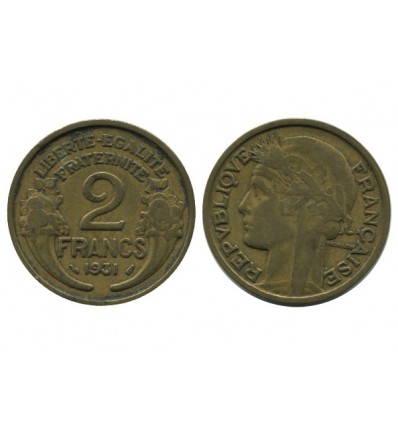 2 Francs Morlon Bronze Aluminium