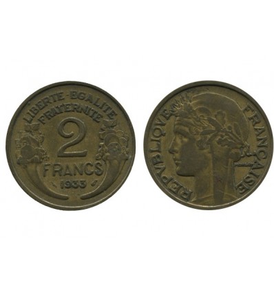 2 Francs Morlon Bronze Aluminium