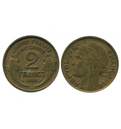 2 Francs Morlon Bronze Aluminium