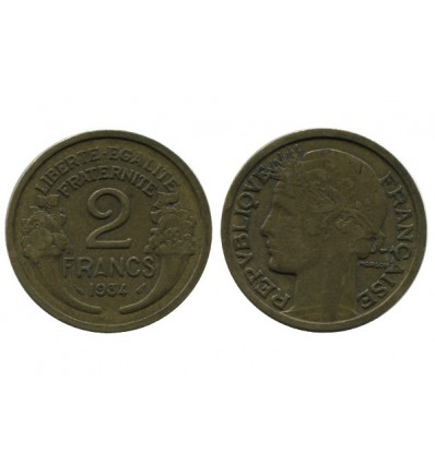 2 Francs Morlon Bronze Aluminium