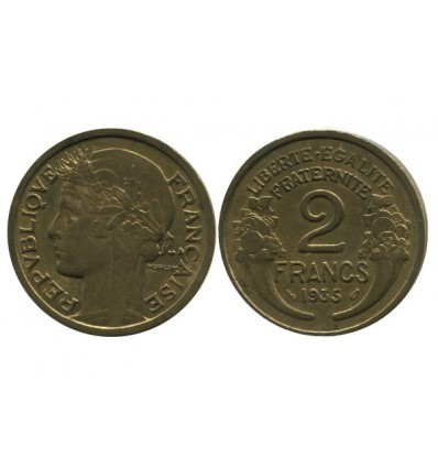 2 Francs Morlon Bronze Aluminium