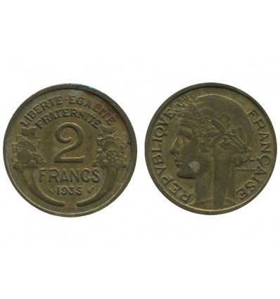 2 Francs Morlon Bronze Aluminium